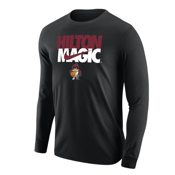 Nike Basketball Cy Black Hilton Magic Long Sleeve T-shirt
